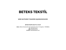 Tablet Screenshot of betekstil.com